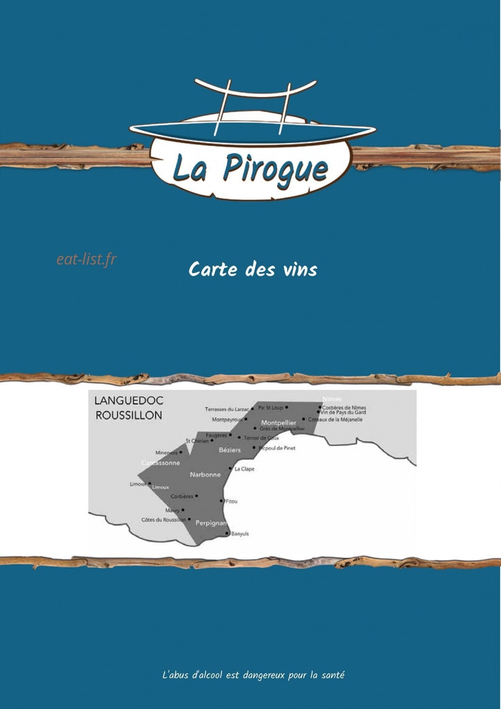La Pirogue — carte page 4