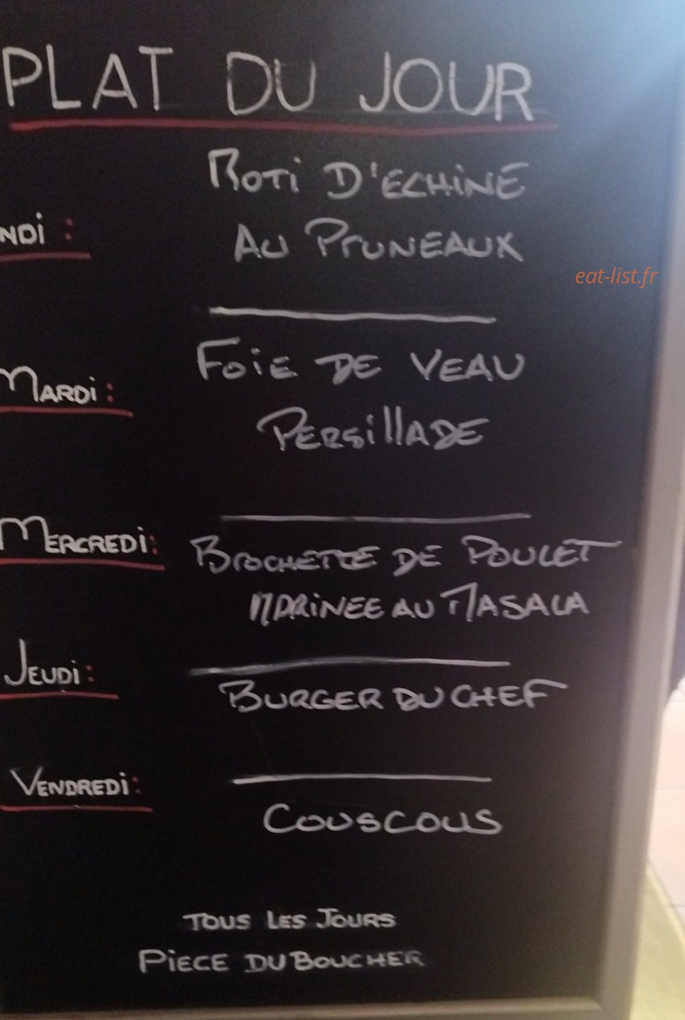 Le look — carte page 1