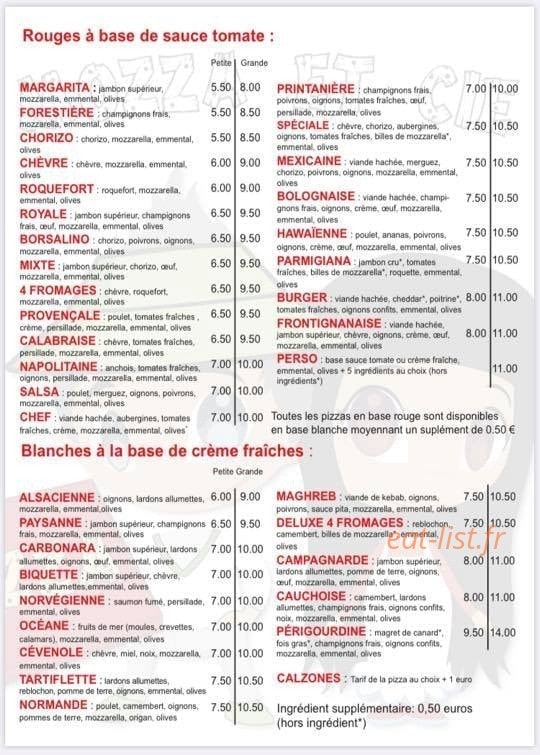 Mozzaet Cie — carte page 1