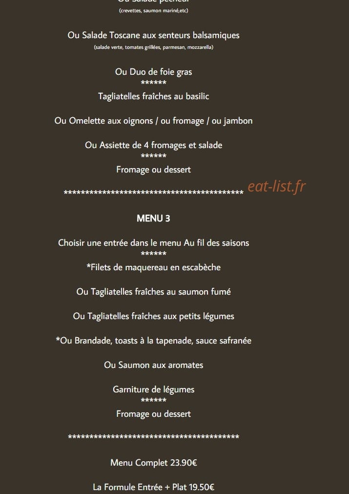 Hôtellerie de Balajan — carte page 3