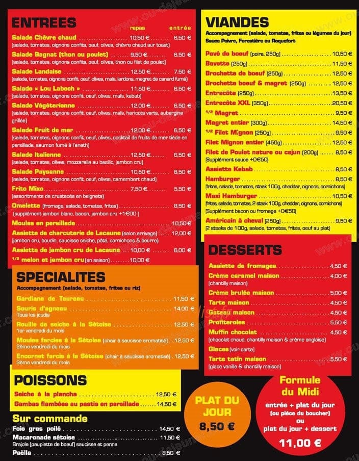 Lou Labech — carte page 1