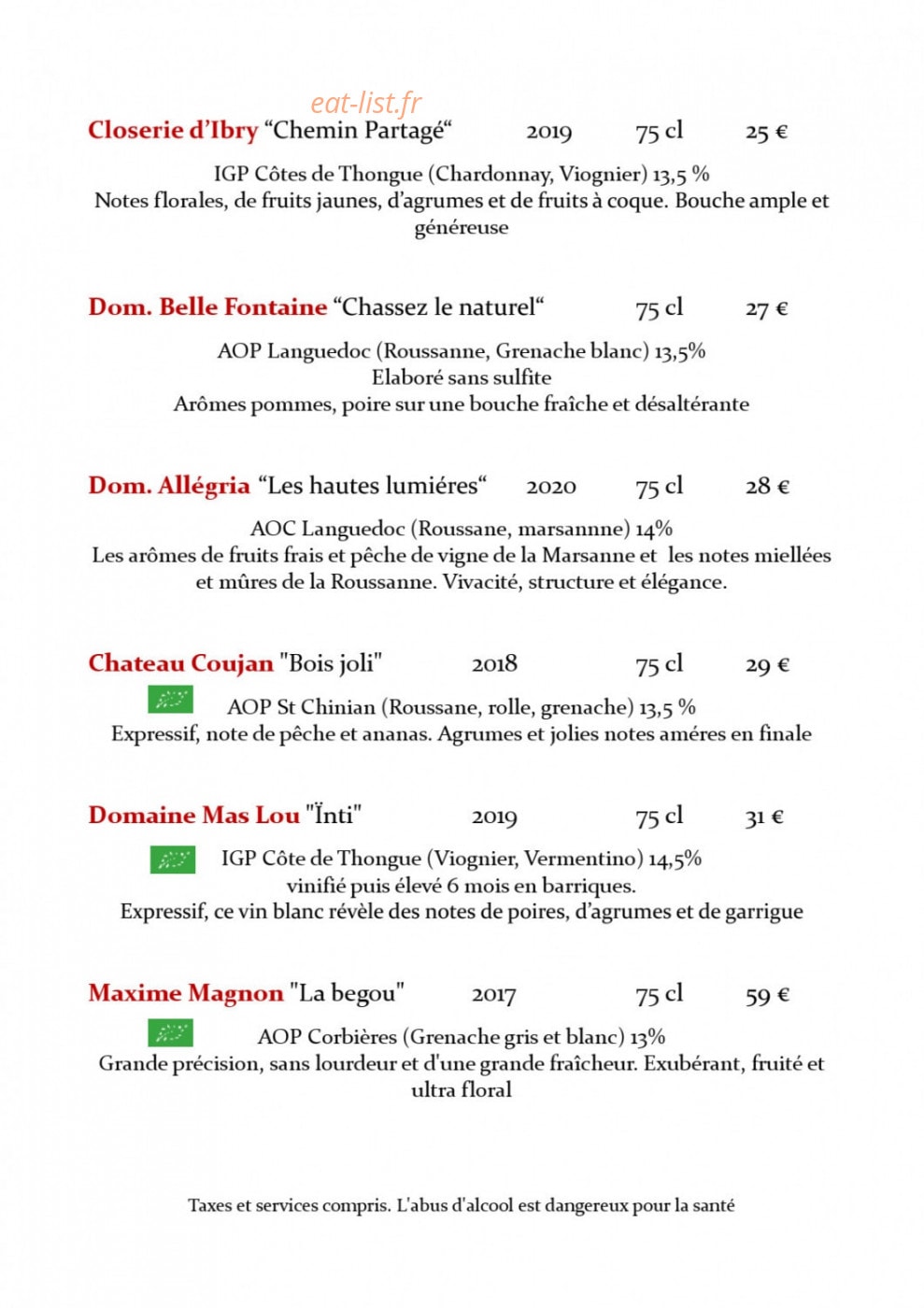 Assiette d'Anatole — carte page 8