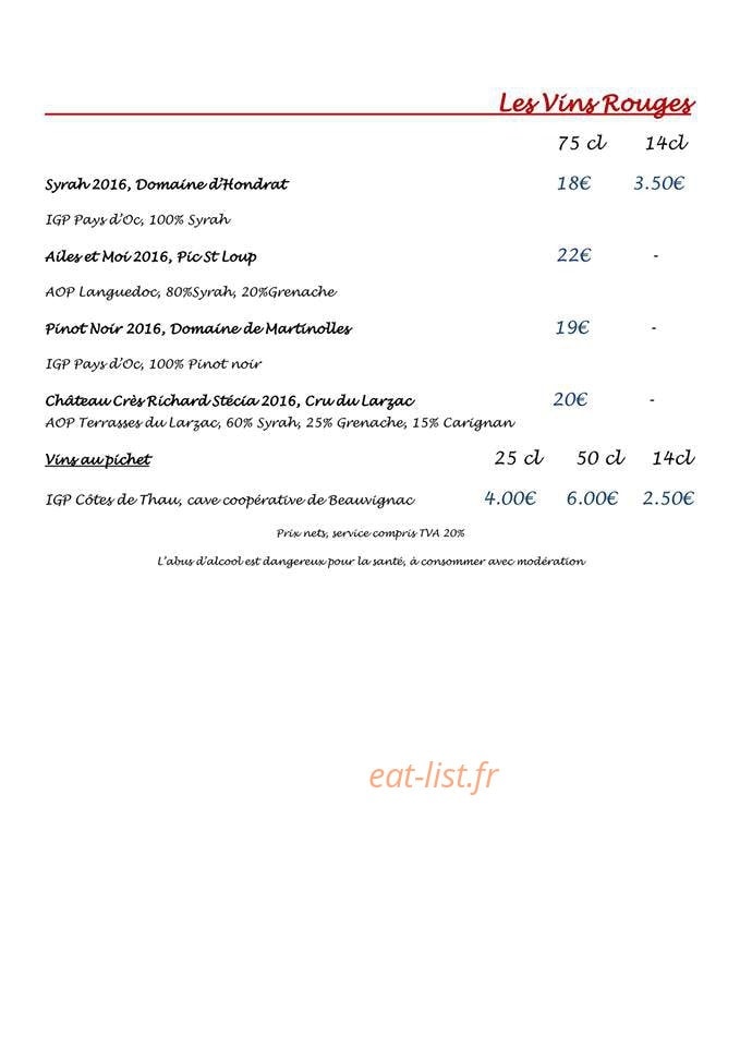 L'atelier — carte page 5