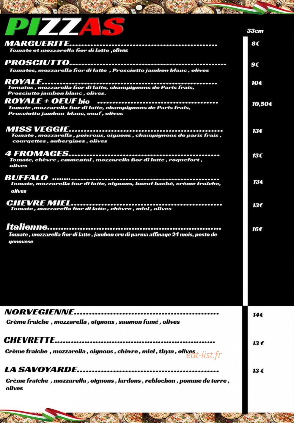 L'Authentique — carte page 3