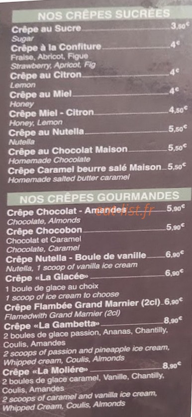 Le jardin — carte page 1