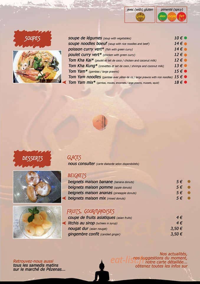 Thaï udon thani — carte page 4