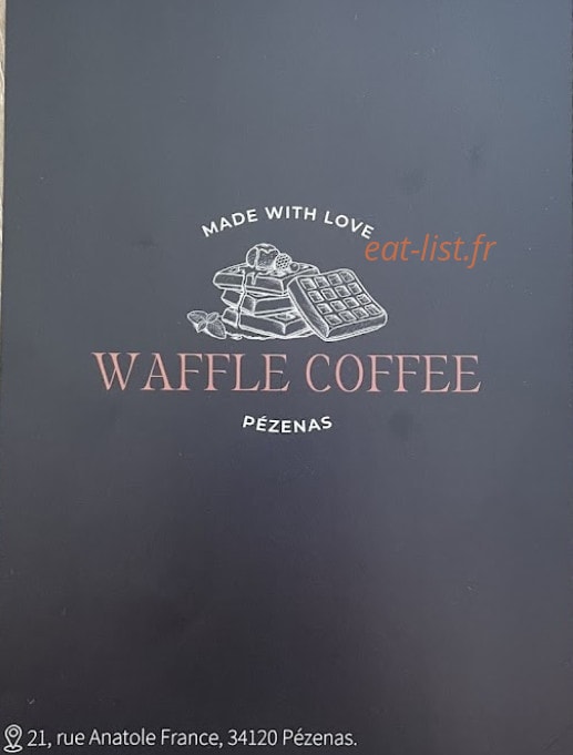Waffle Coffee — carte page 1