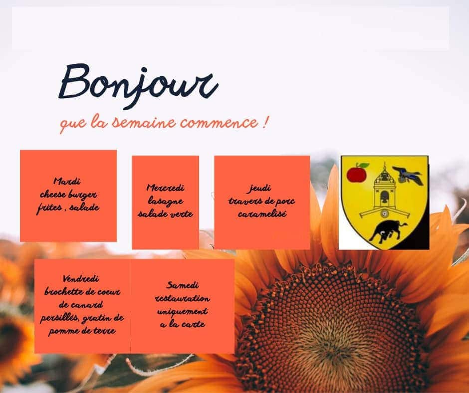 Le Candi Bar — carte page 1