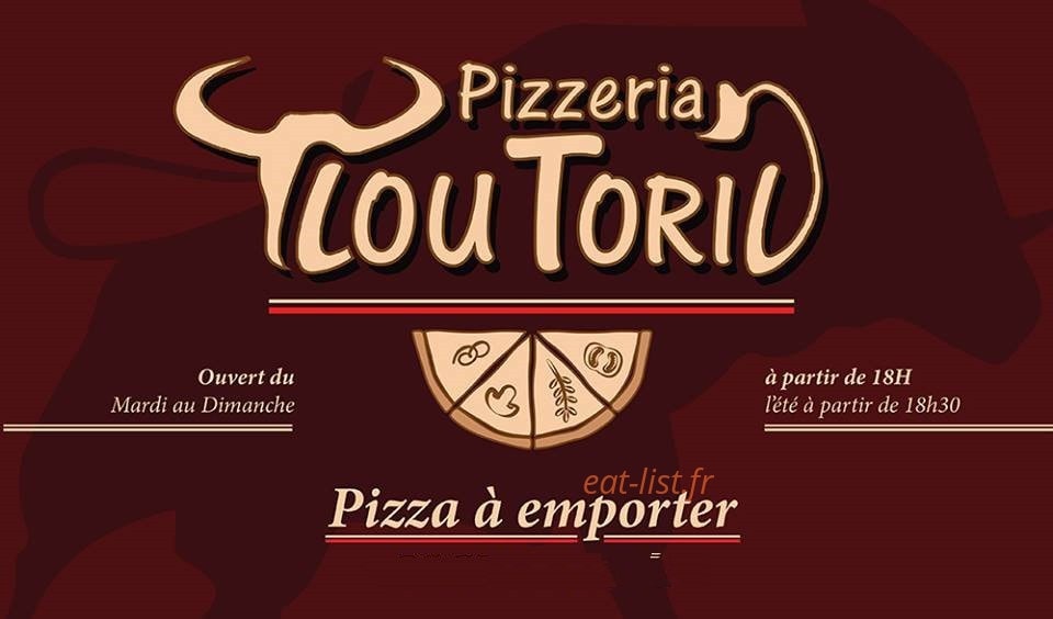Pizzeria lou toril — carte page 1