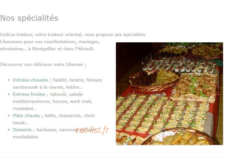 Cedrus — carte page 1