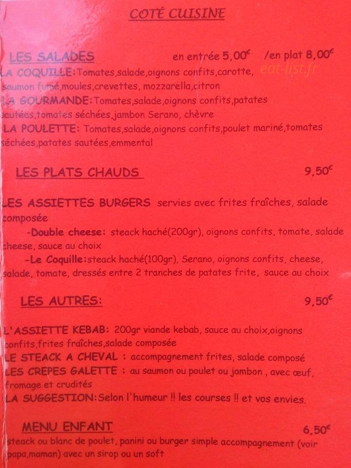 Le Cavo « Côté Mer » — carte page 2