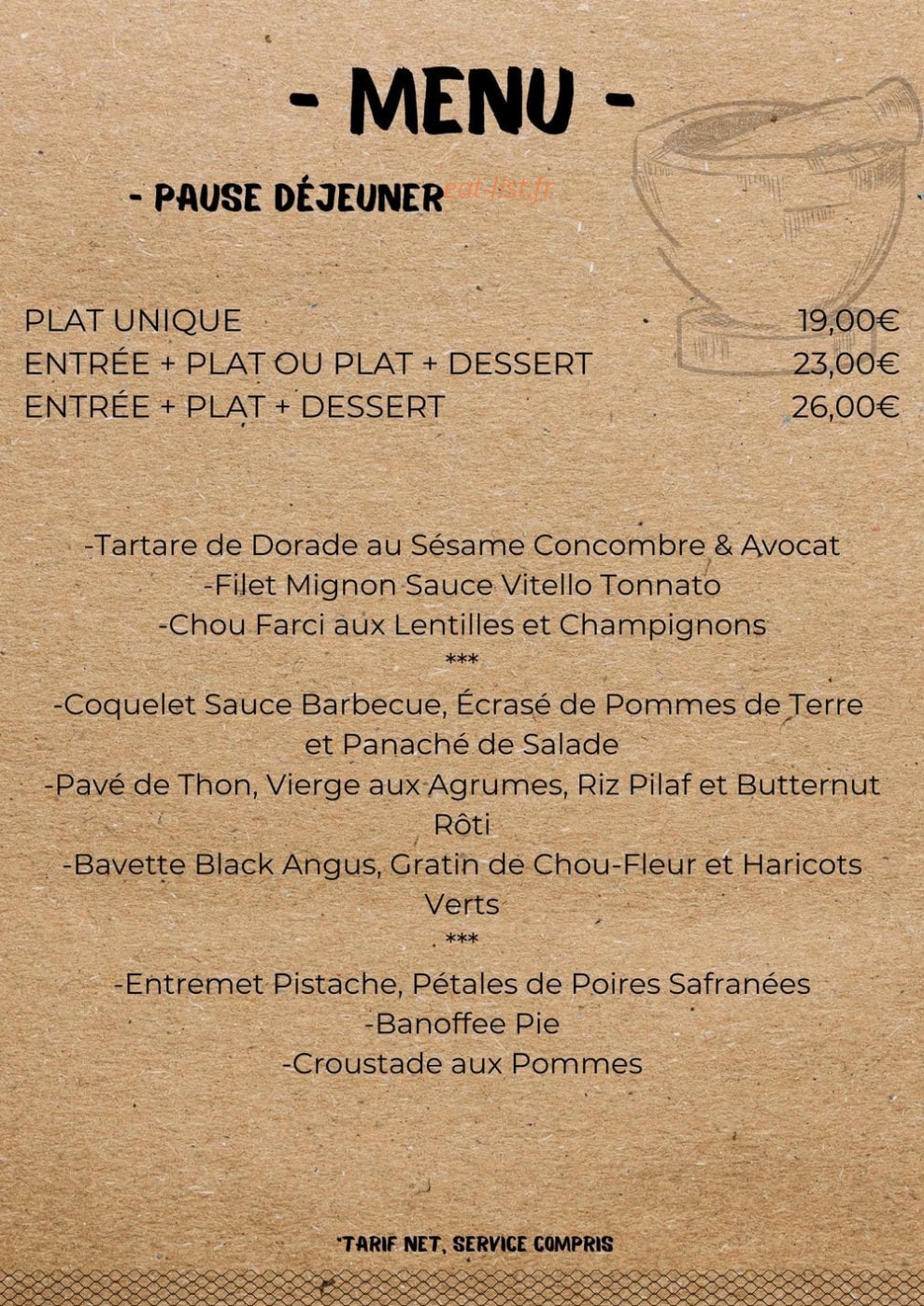 Le Garde-Manger — carte page 2