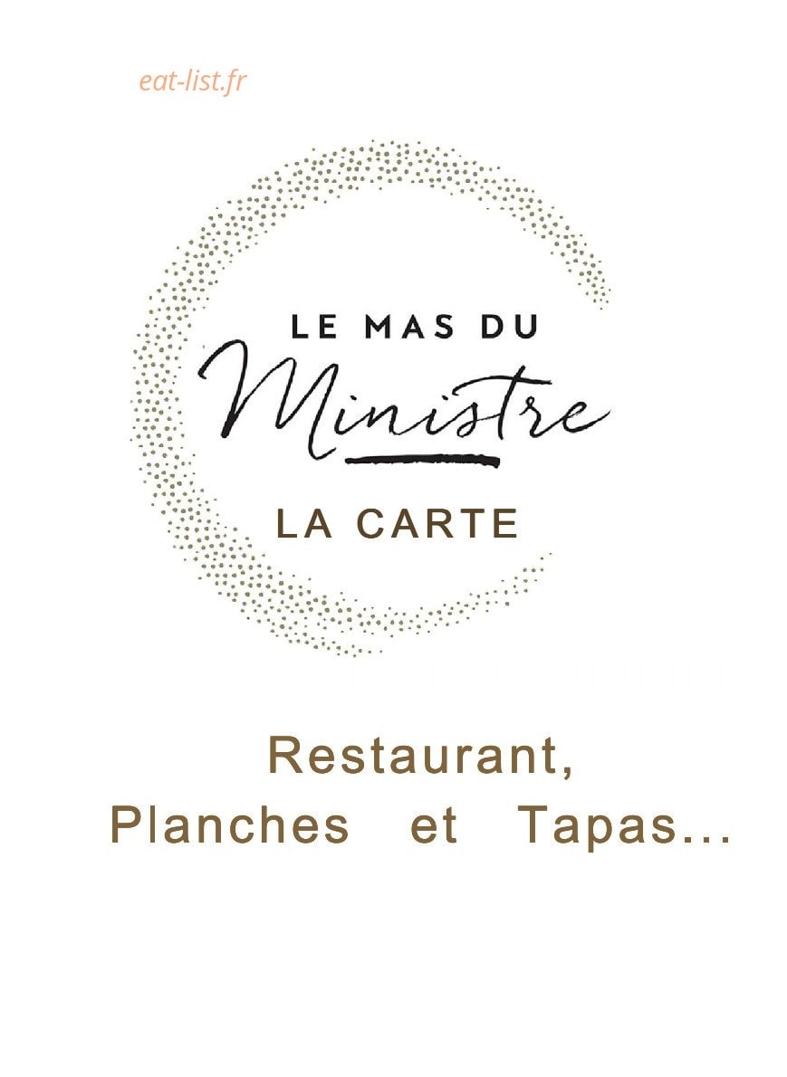 Carte et menu Le Mas du Ministre Mauguio