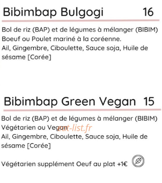 My Little Bento — carte page 3