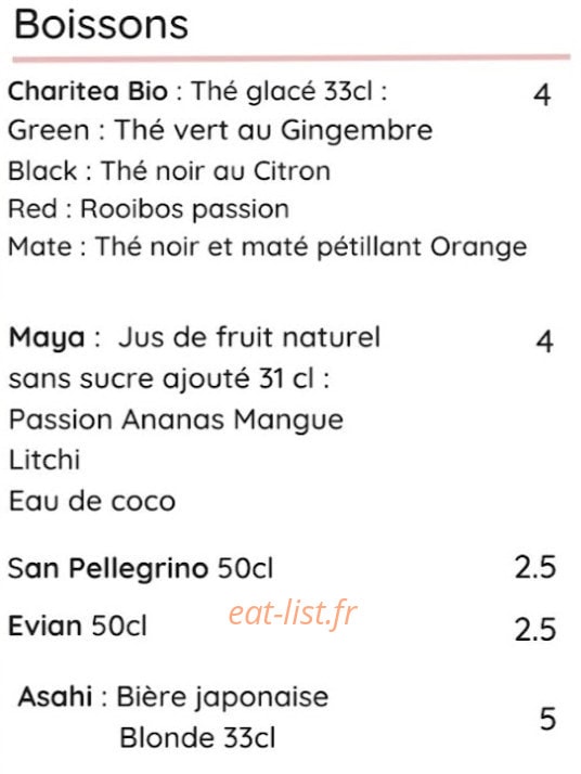 My Little Bento — carte page 7
