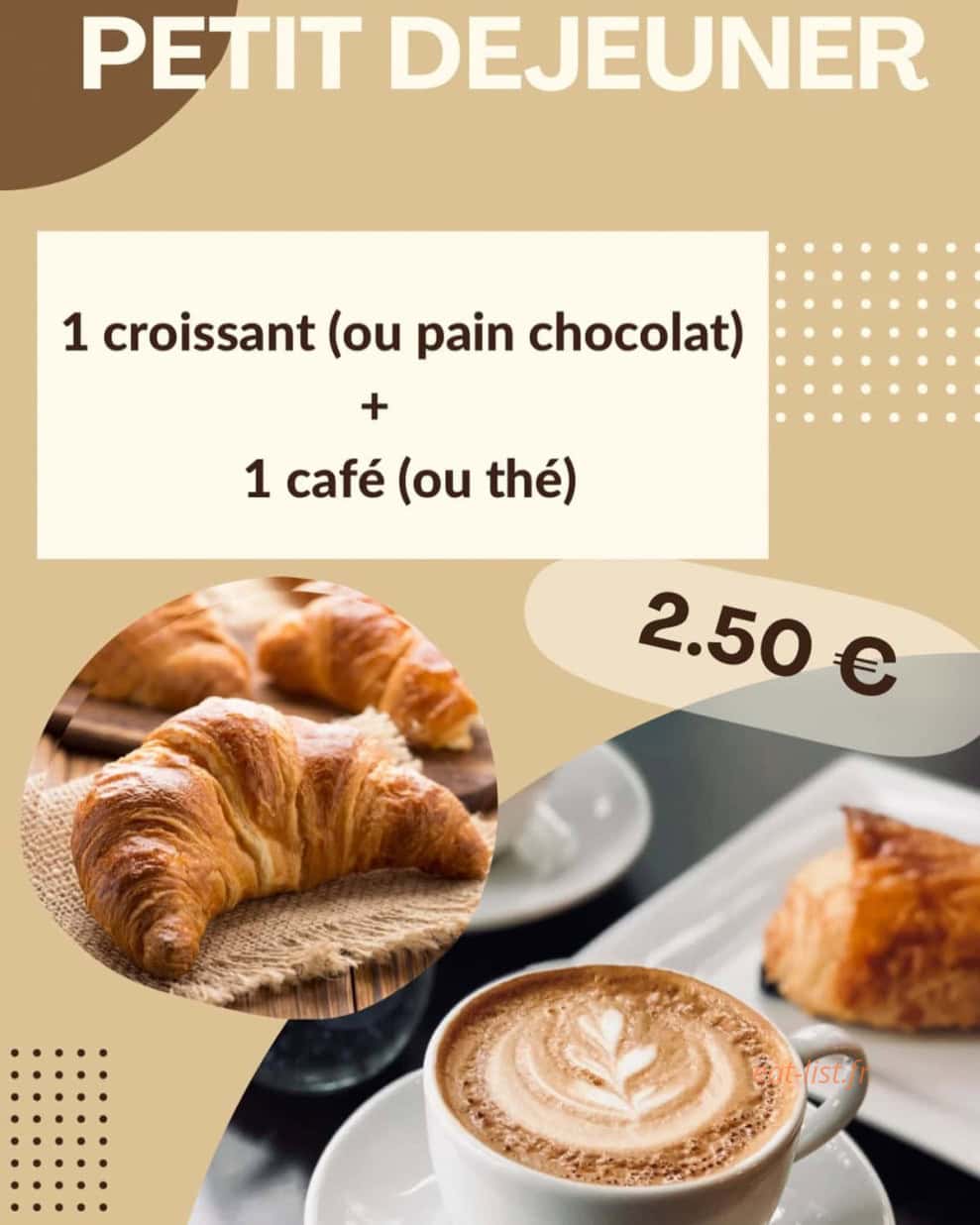 O Comptoir — carte page 1