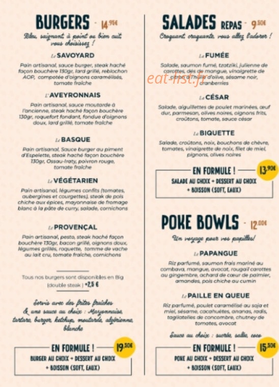 O'Juste A Côté — carte page 2