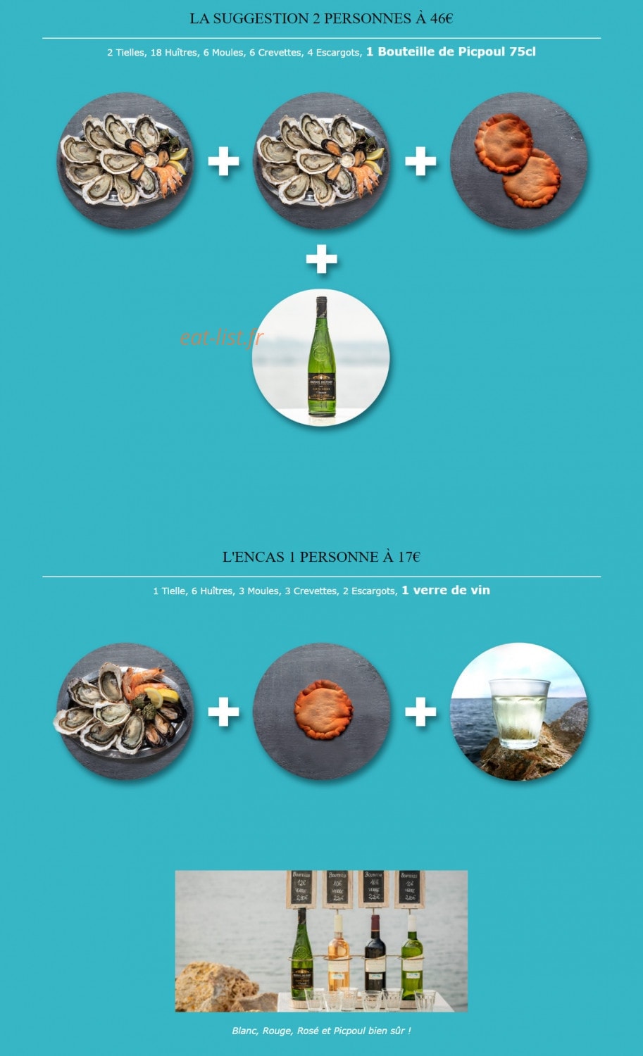 Chez La tchepe — carte page 2