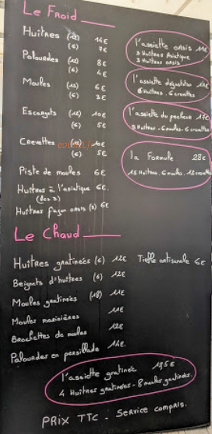 L'oasis Du Pêcheur — carte page 1