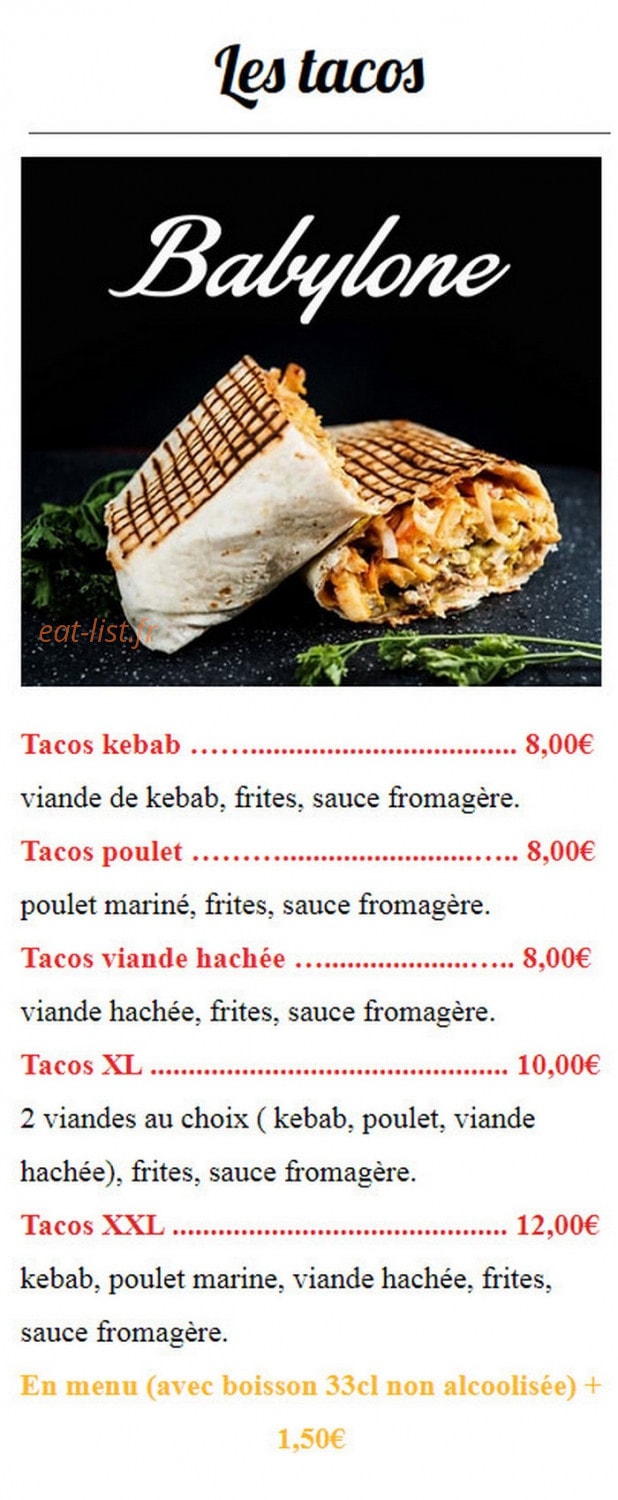 Babylone — carte page 2