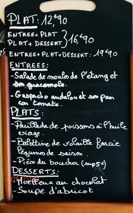 Café la fontaine — carte page 2