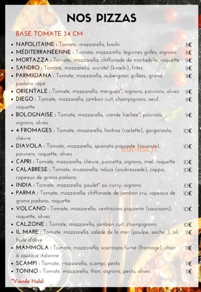 Il Gusthau — carte page 1