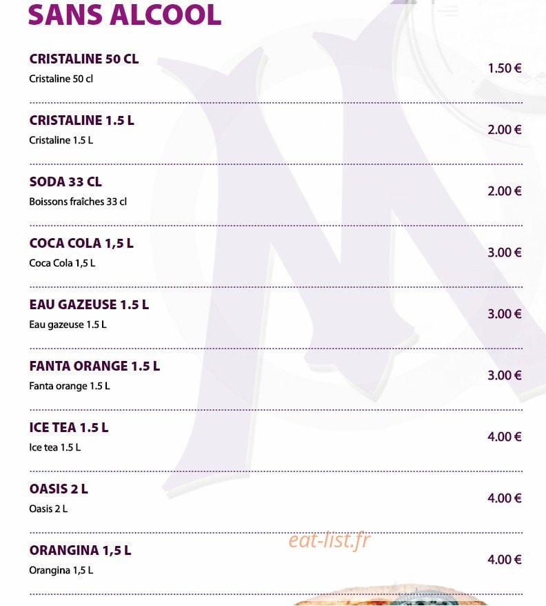 La massilia — carte page 17