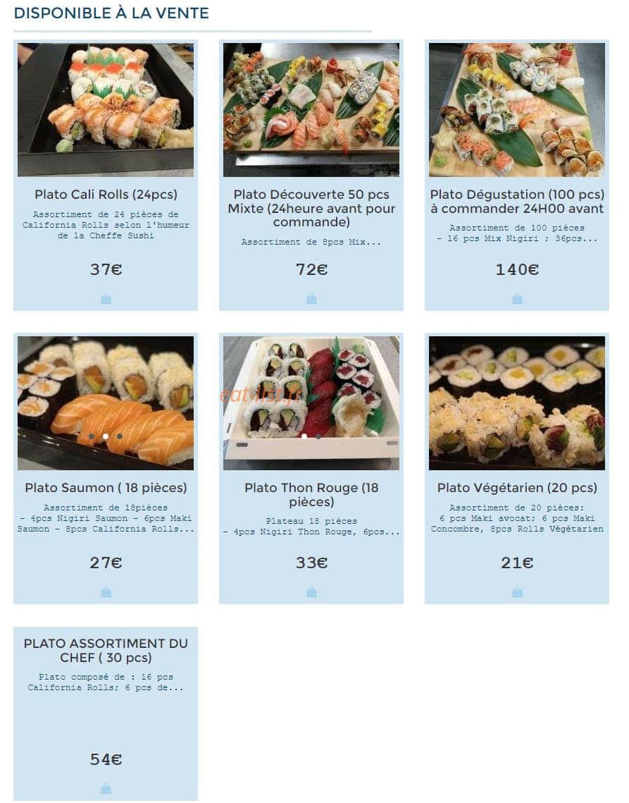 Le Bistrot del Mar — carte page 5