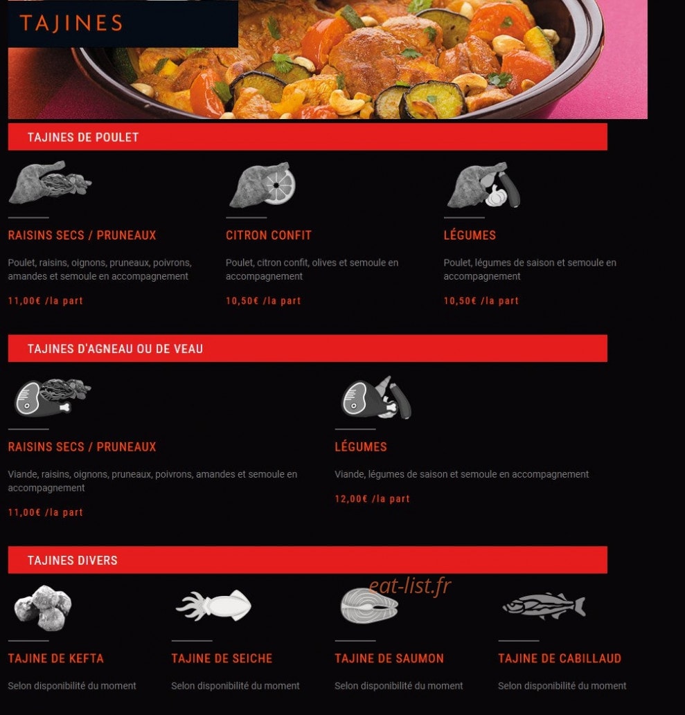 Sésame&Paprika — carte page 2