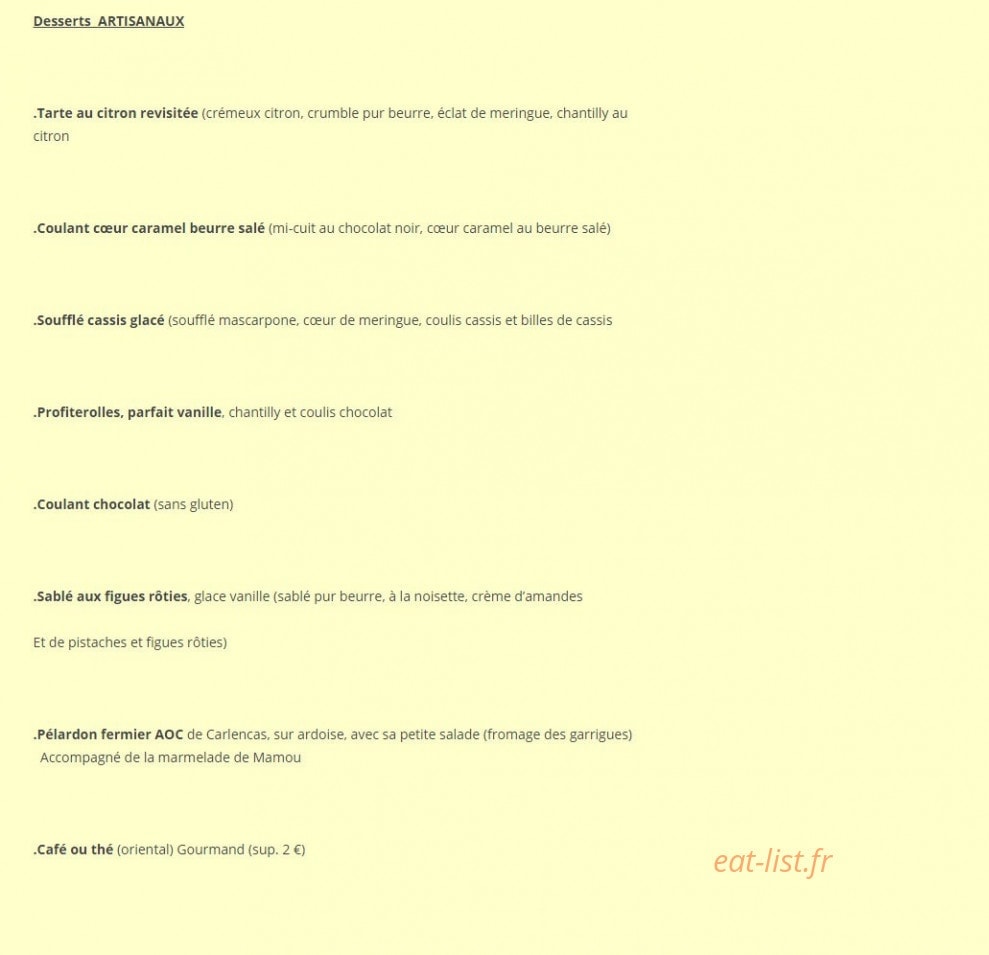 La Famourette — carte page 2