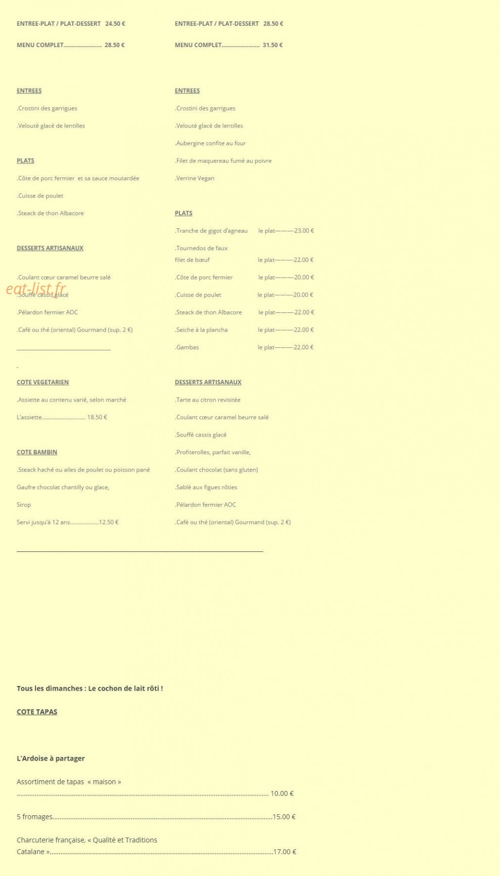 La Famourette — carte page 3