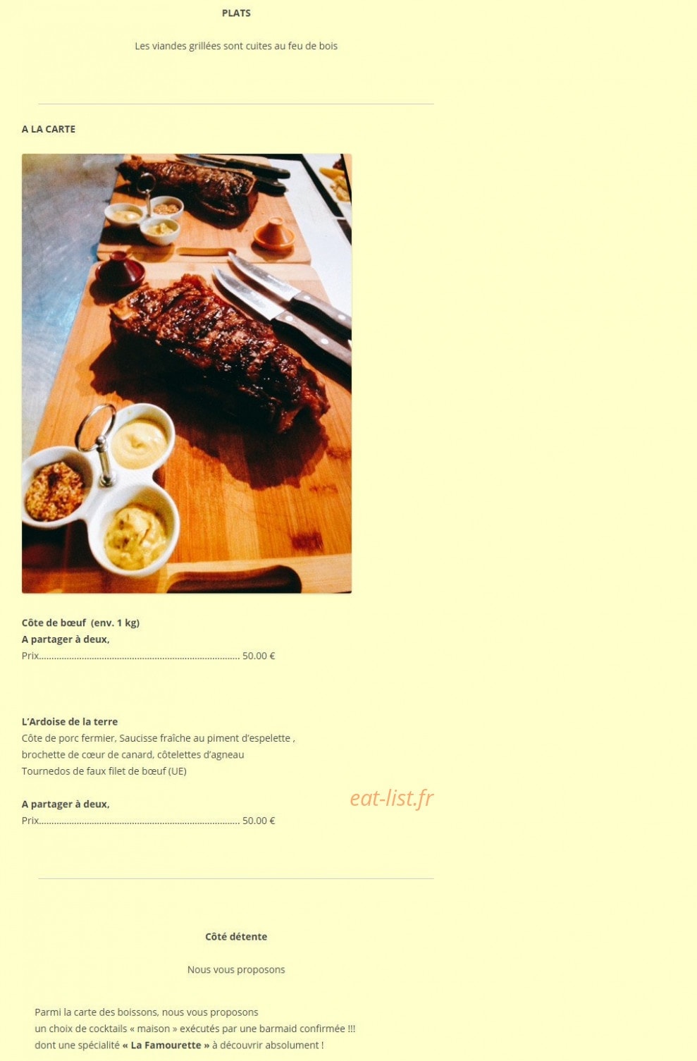 La Famourette — carte page 4