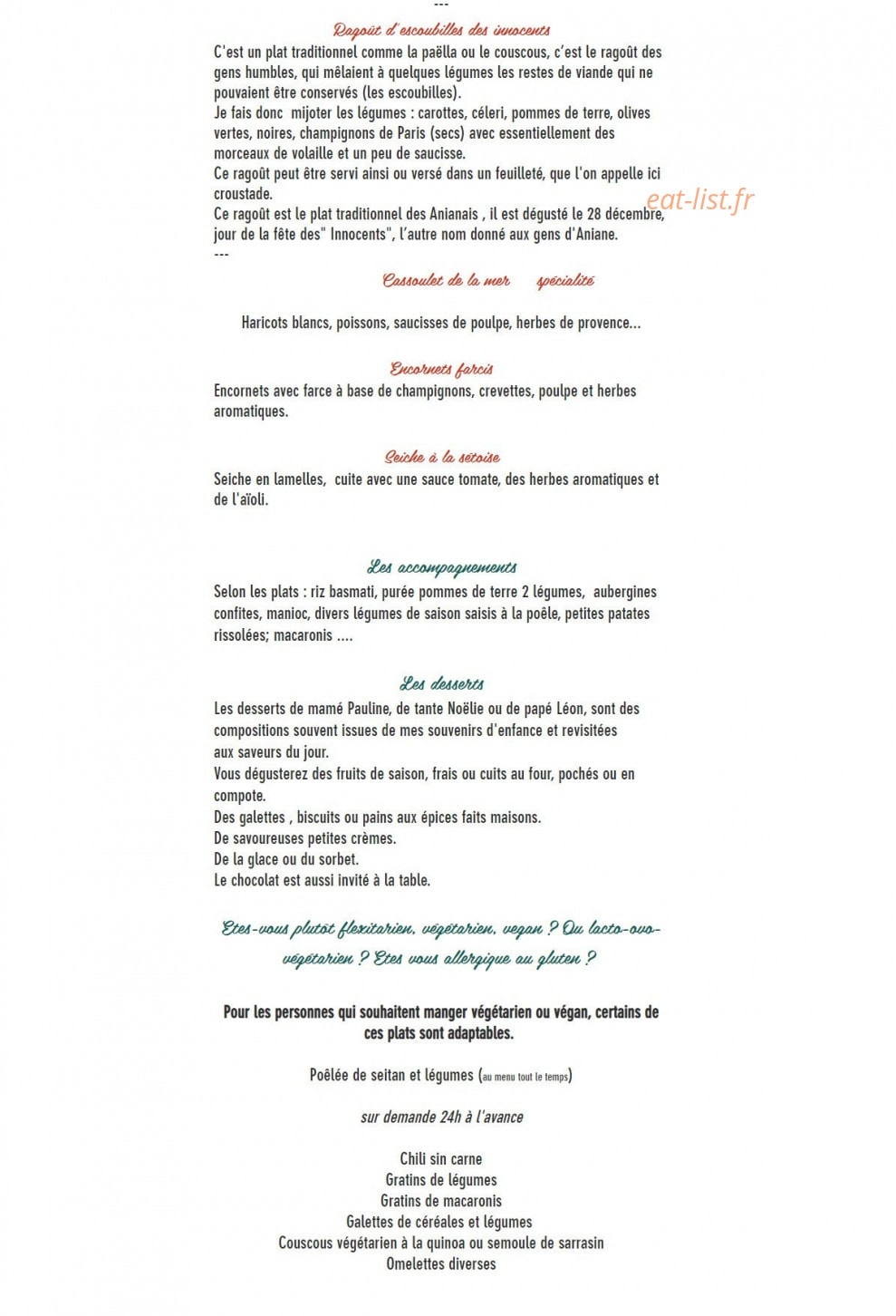 La garrigueta — carte page 4