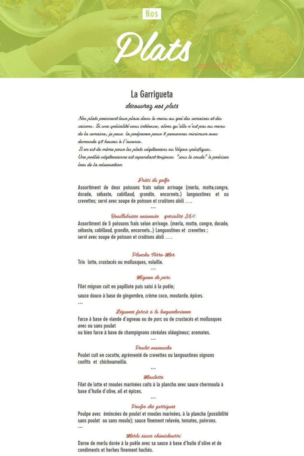 La garrigueta — carte page 3