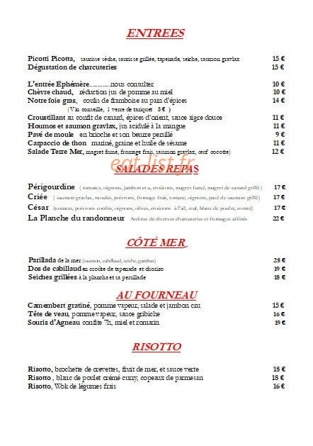 La terrasse — carte page 4