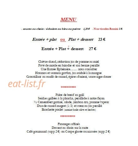 La terrasse — carte page 6