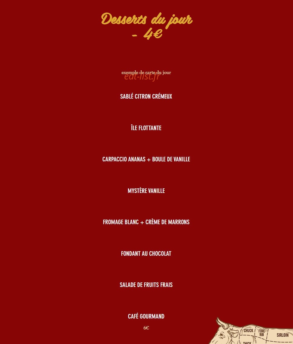 L'Ane Gourmand — carte page 3