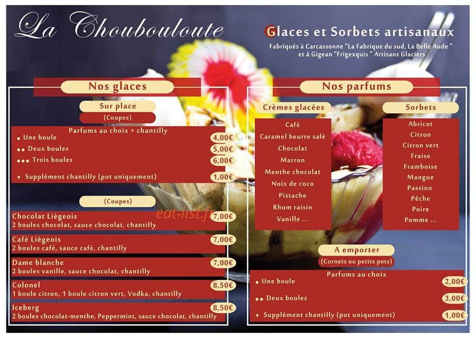 La Choubouloute — carte page 6