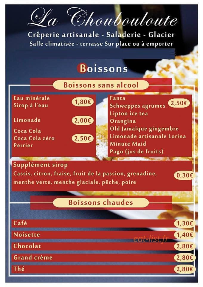 La Choubouloute — carte page 4