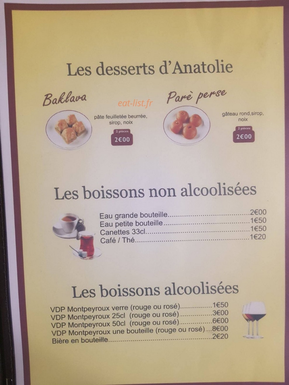 Le Tavla — carte page 5