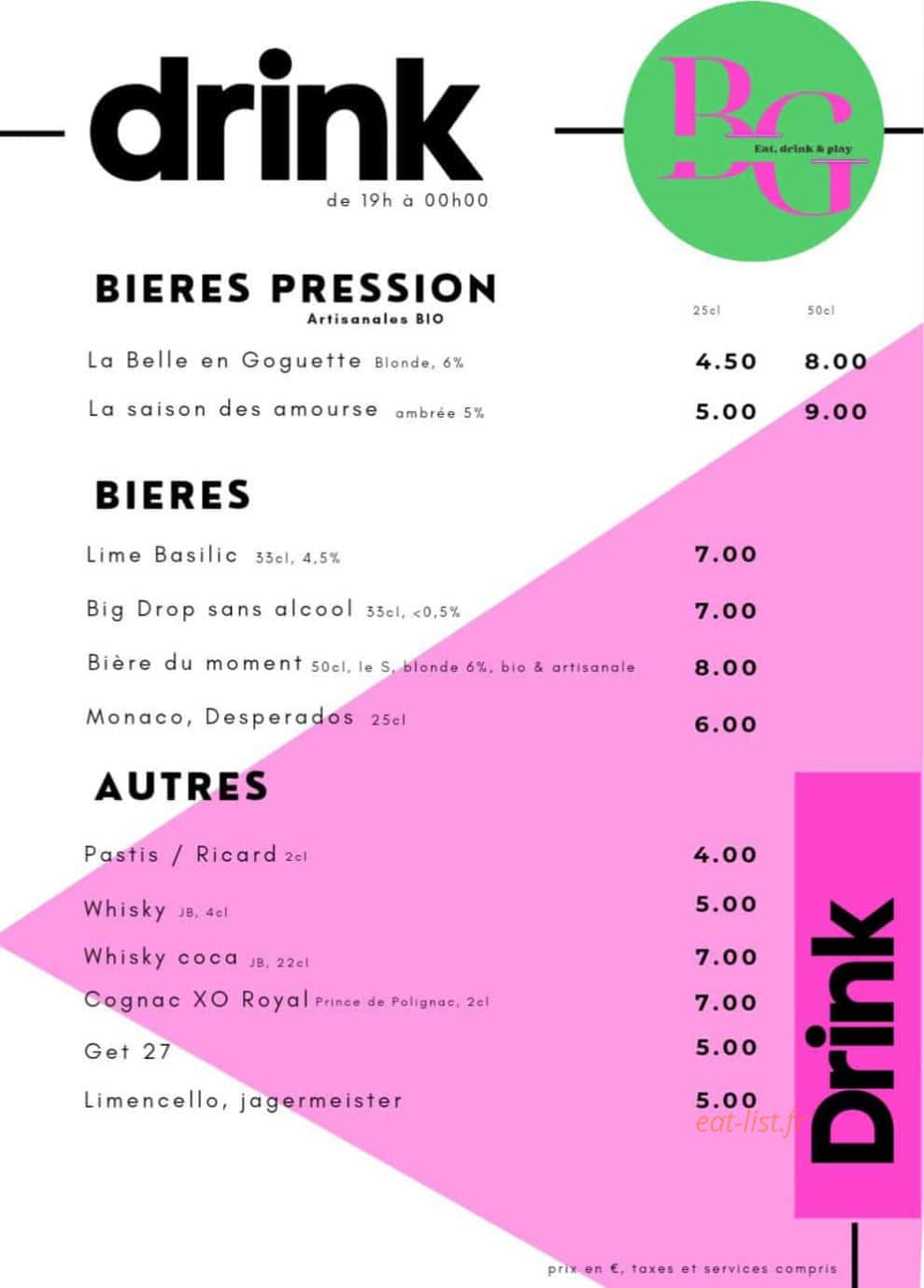 BG — carte page 5
