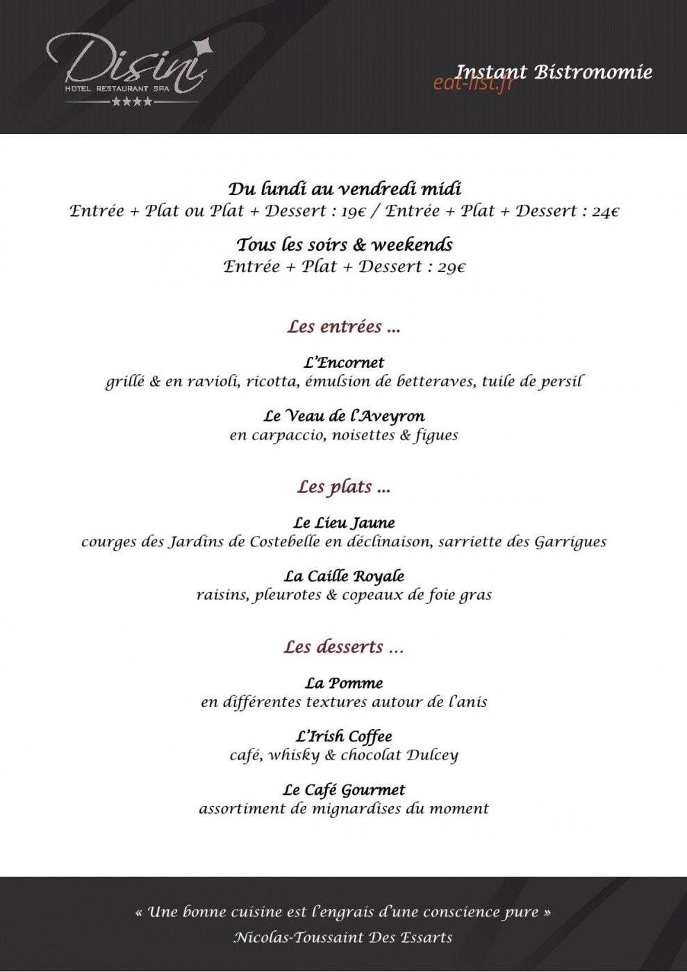Disini — carte page 4