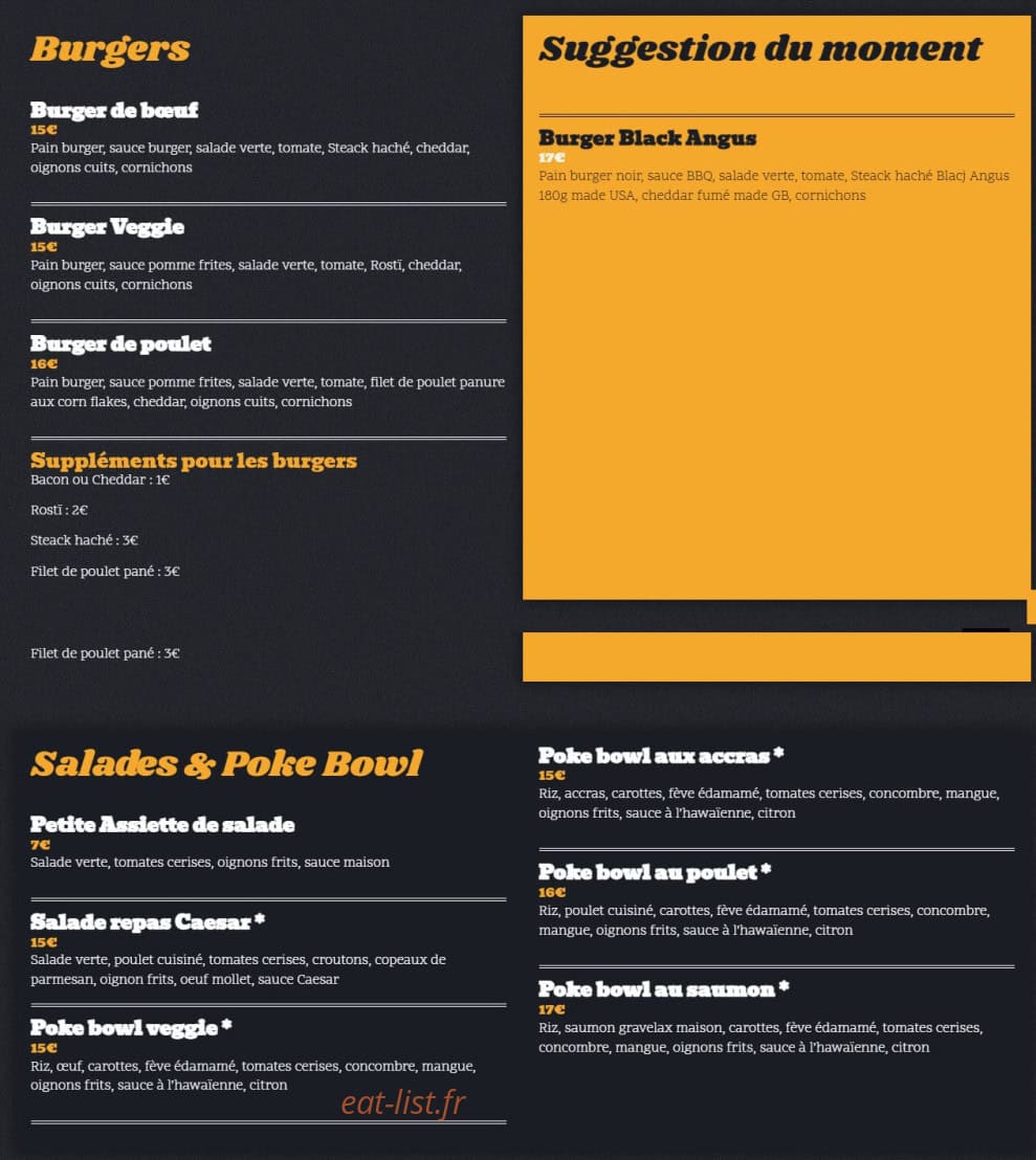 Free Bikers Company — carte page 1
