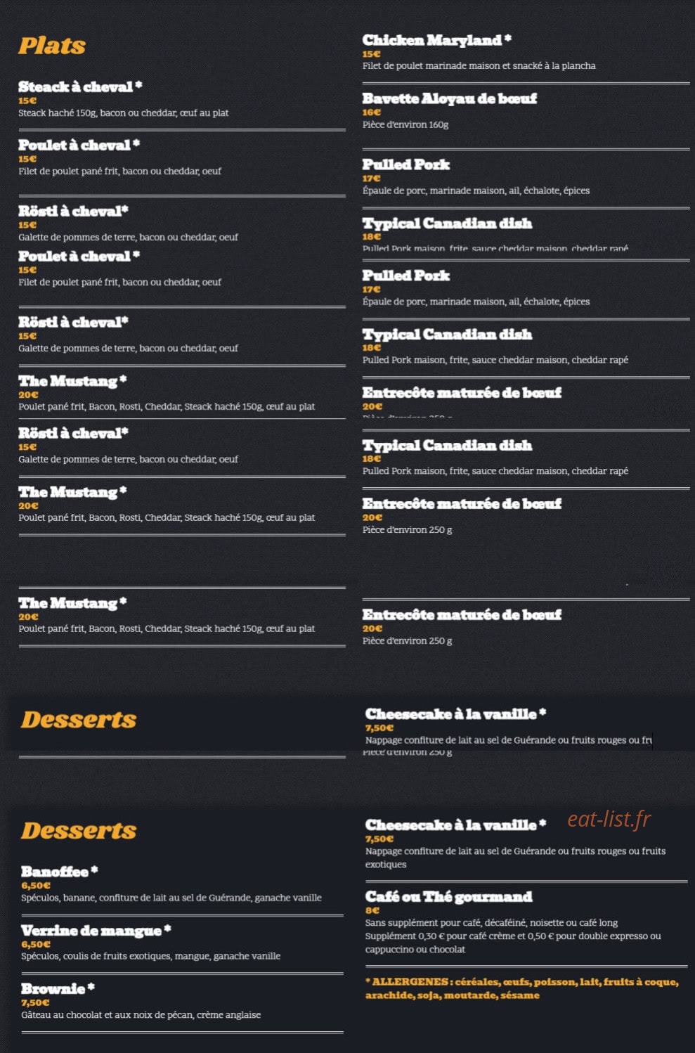 Free Bikers Company — carte page 2