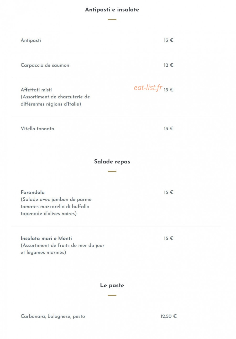 Il Romantico — carte page 2
