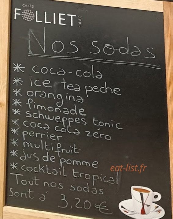 Au Bar à Thon — carte page 7