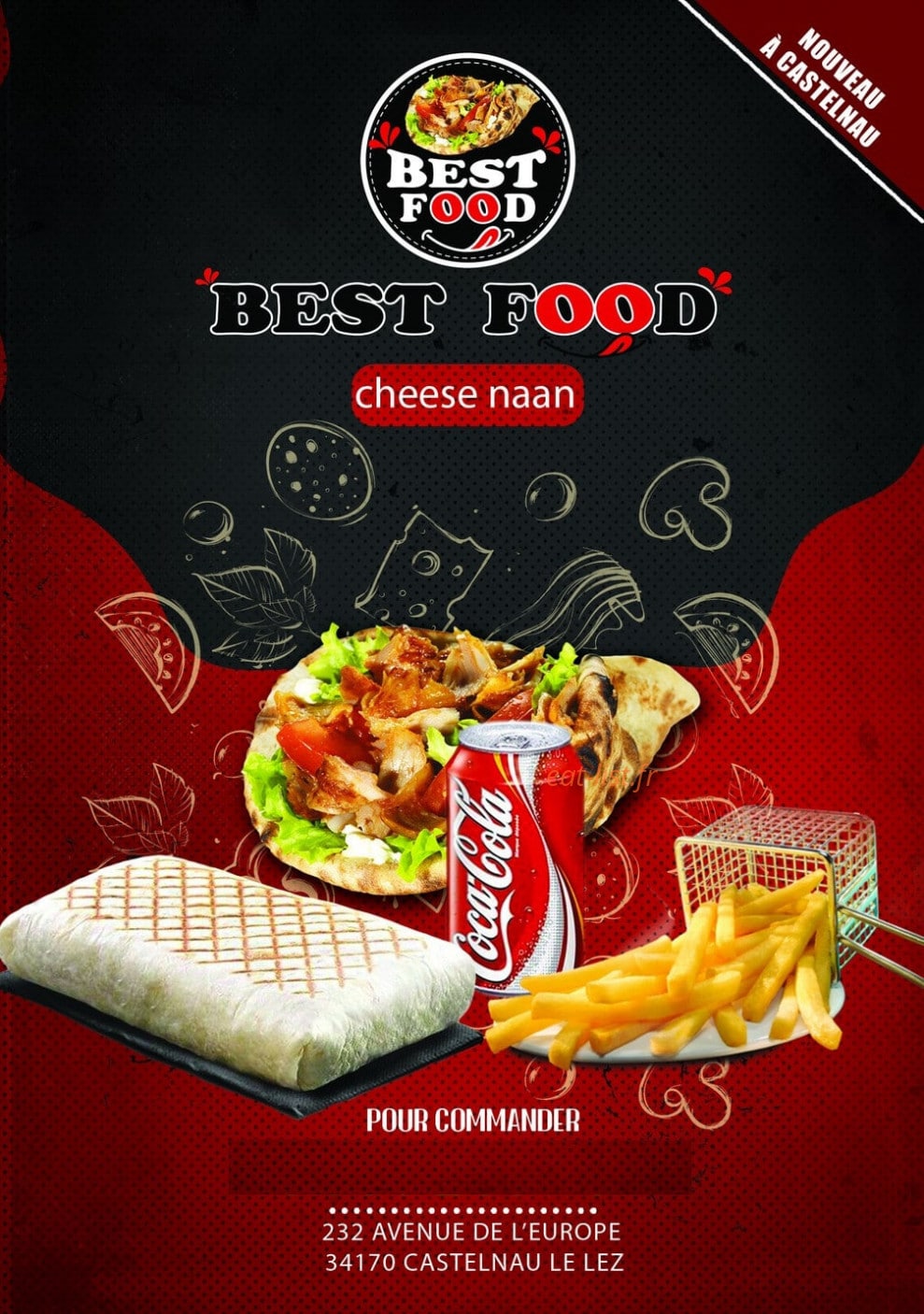 Best Food — carte page 1