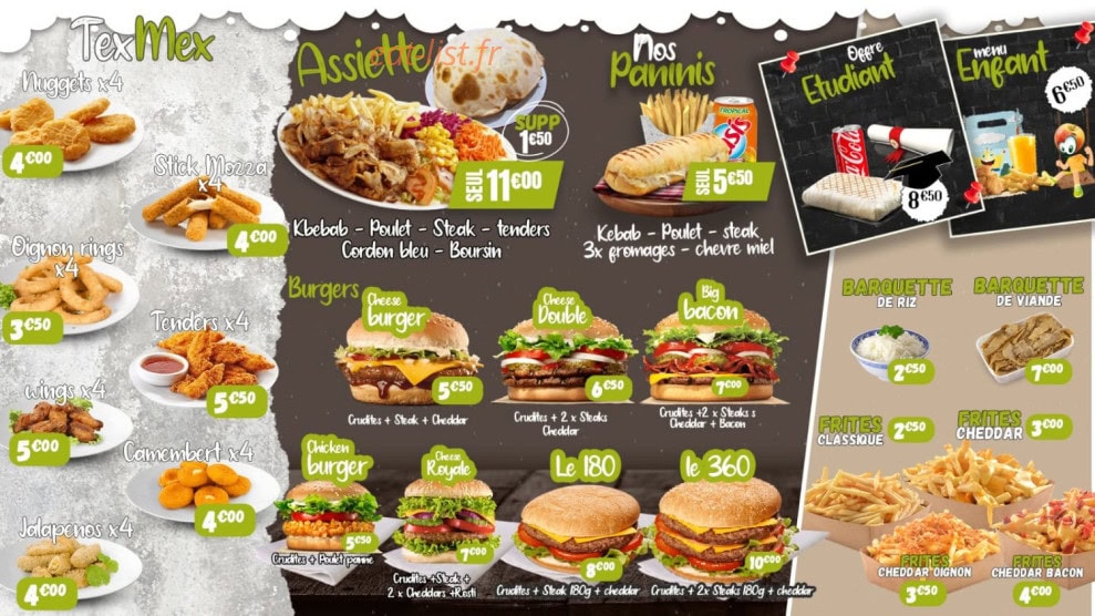 Best Of Naan — carte page 1