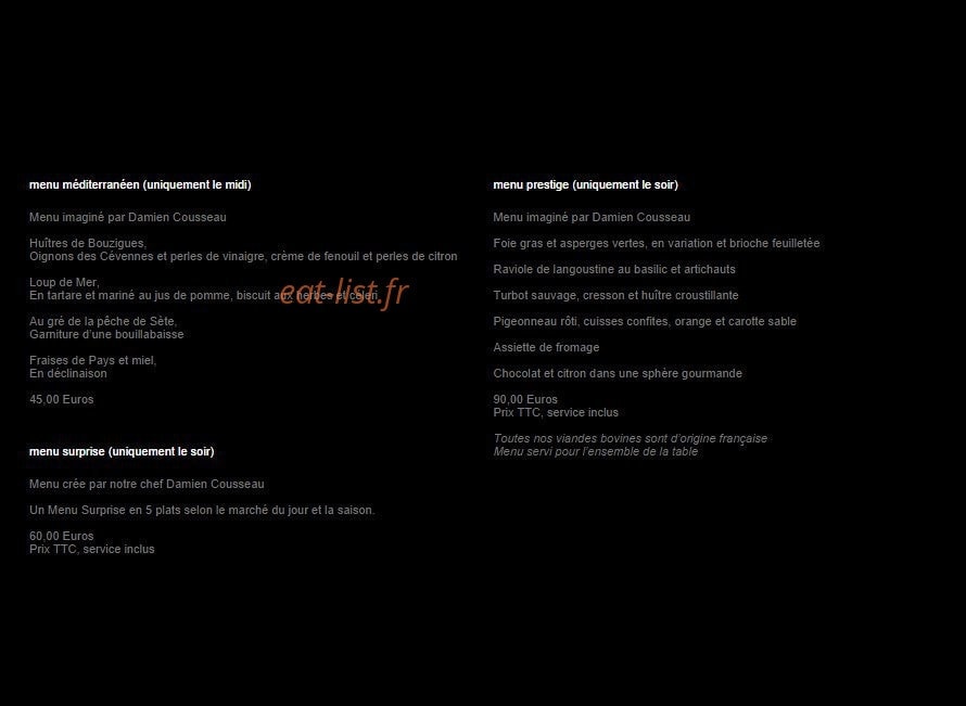 Domaine de Verchant — carte page 1