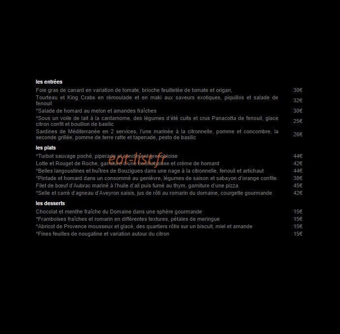 Domaine de Verchant — carte page 2